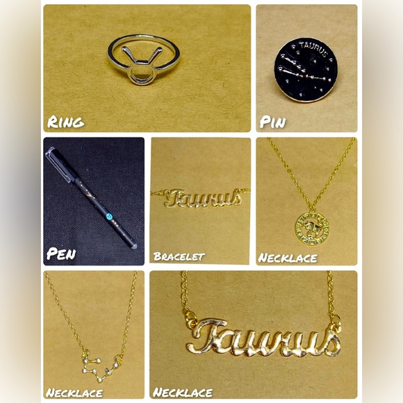 Taurus Astrology Jewelry Set (FREE SHIPPING) - Picture 1 of 2